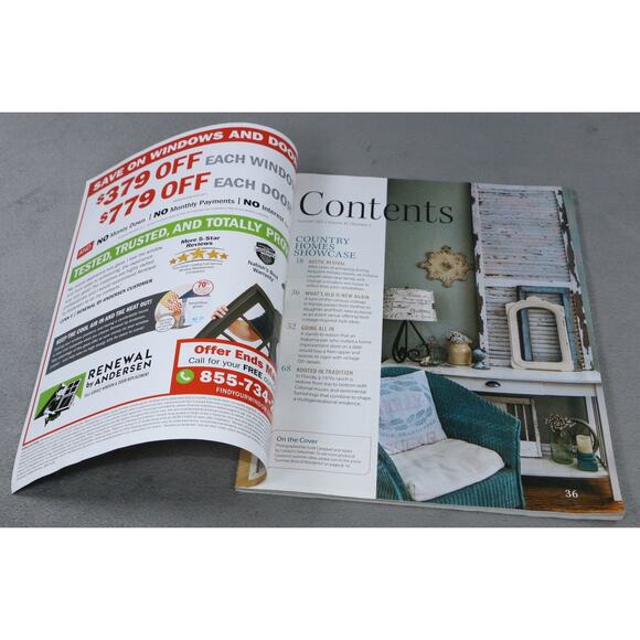 Country Sampler Magazine Summer 2025 A Slice of Country Style Americana Decor - Picture 6 of 6